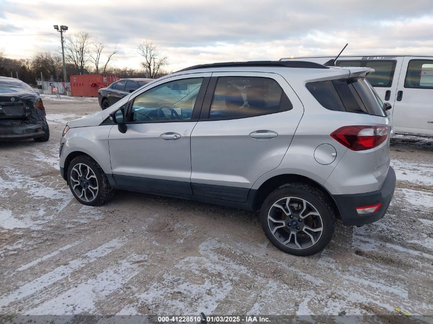 2020 Ford Ecosport Ses VIN: MAJ6S3JLXLC312575 Lot: 41228510