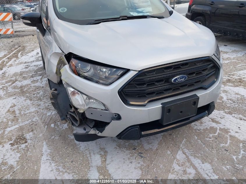 2020 Ford Ecosport Ses VIN: MAJ6S3JLXLC312575 Lot: 41228510