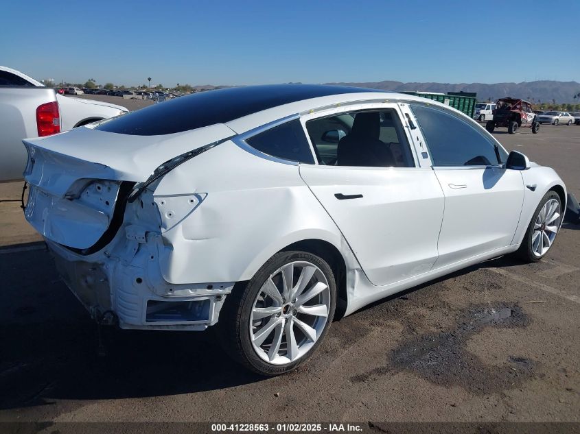 VIN 5YJ3E1EA8JF053084 2018 TESLA MODEL 3 no.4