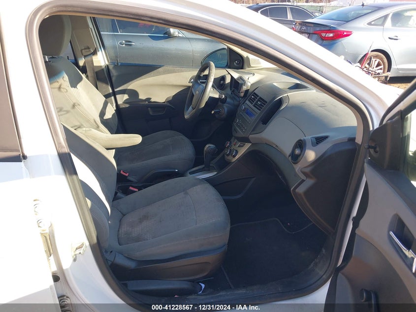 2012 CHEVROLET SONIC VIN: 1G1JA5SH4C4208955