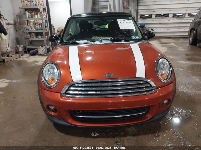 2012 Mini Cooper VIN: WMWSU3C59CT260953 Lot: 41228571