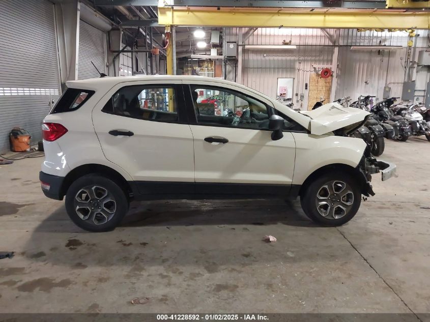 2022 Ford Ecosport S VIN: MAJ6S3FL6NC473596 Lot: 41228592