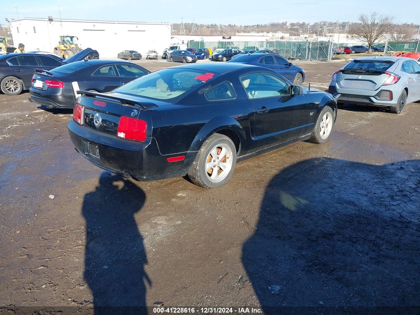 2007 FORD MUSTANG VIN: 1ZVFT82H975203935