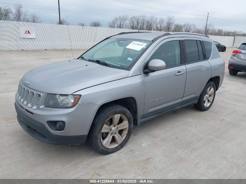 2016 JEEP COMPASS LATITUDE - 1C4NJDEB5GD661627