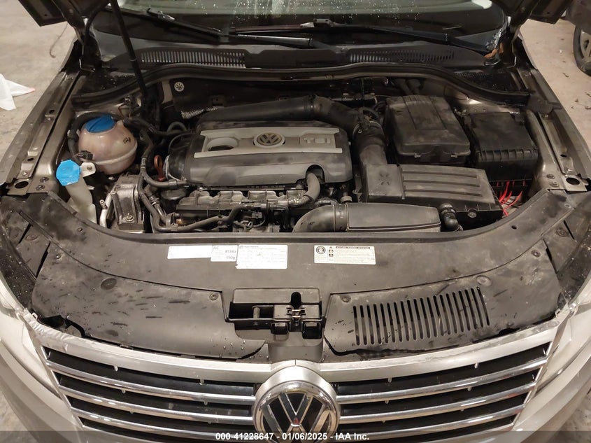 2013 VOLKSWAGEN CC VIN: WVWBP7AN3DE520306