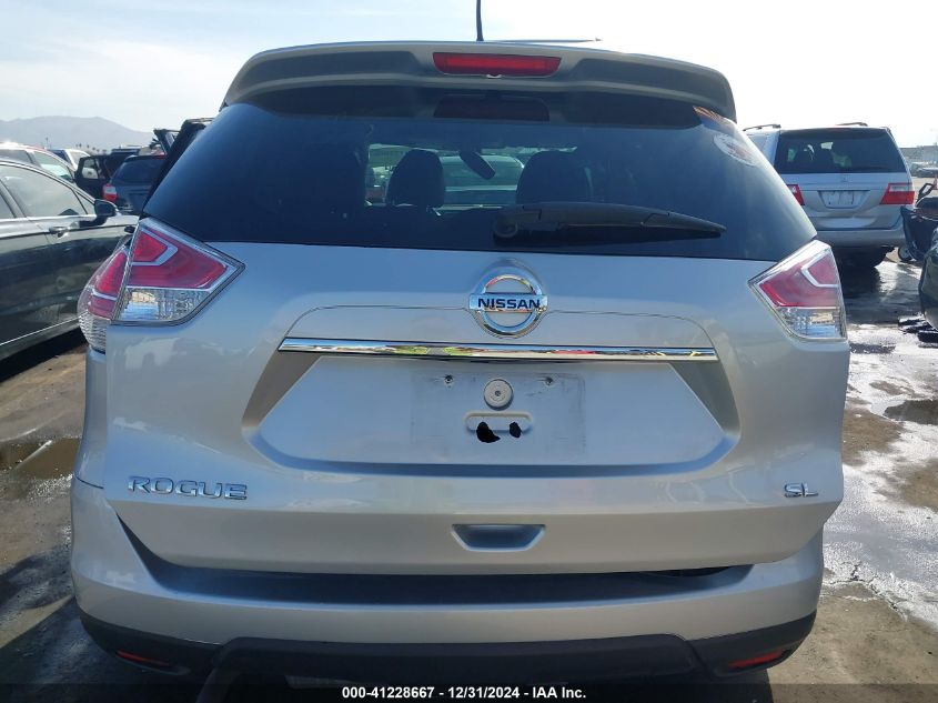 VIN KNMAT2MT3GP699315 2016 Nissan Rogue, SL no.16