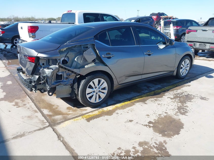 2021 NISSAN SENTRA VIN: 3N1AB8BV4MY264021