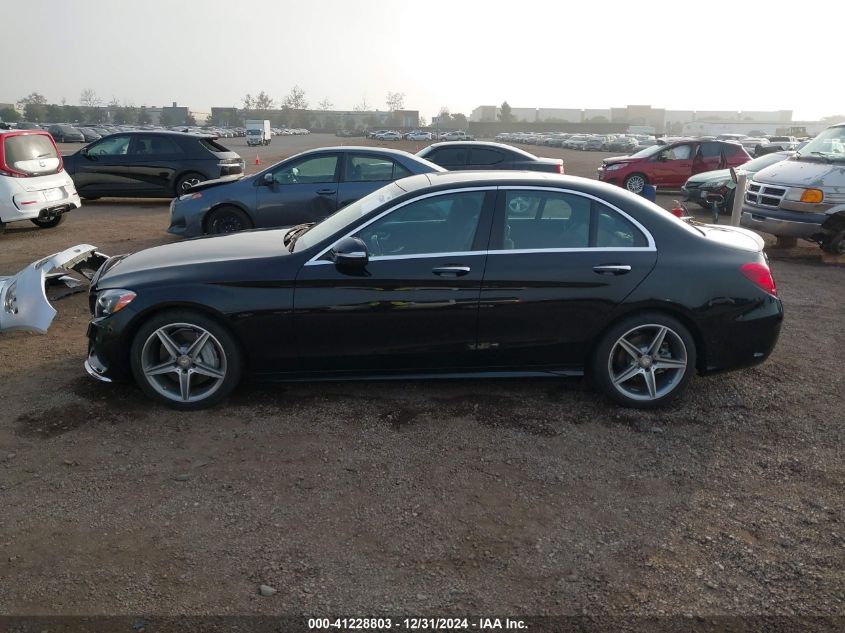 VIN 55SWF4JB0FU096415 2015 Mercedes-Benz C 300, Lux... no.14