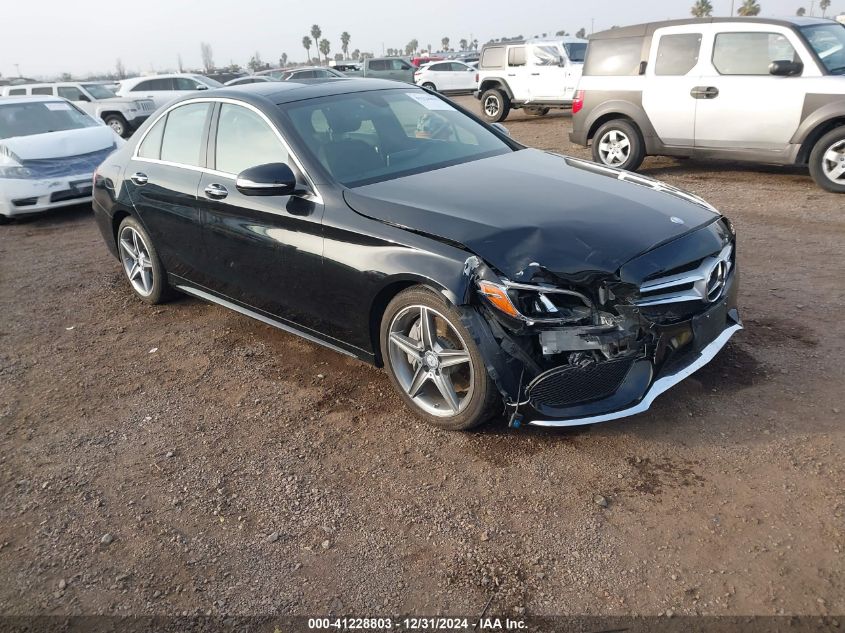 VIN 55SWF4JB0FU096415 2015 Mercedes-Benz C 300, Lux... no.1