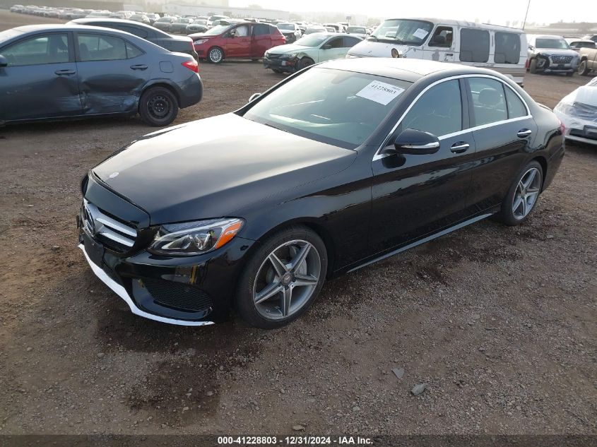 VIN 55SWF4JB0FU096415 2015 Mercedes-Benz C 300, Lux... no.2