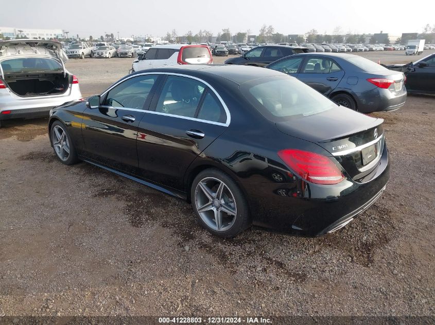 VIN 55SWF4JB0FU096415 2015 Mercedes-Benz C 300, Lux... no.3