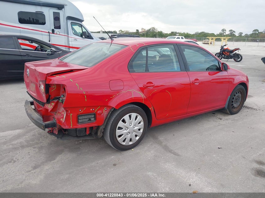 2010 VOLKSWAGEN JETTA VIN: 3VWJZ7AJ0AM009626