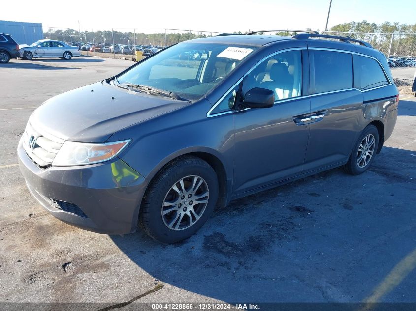 VIN 5FNRL5H65DB047990 2013 Honda Odyssey, Ex-L no.2