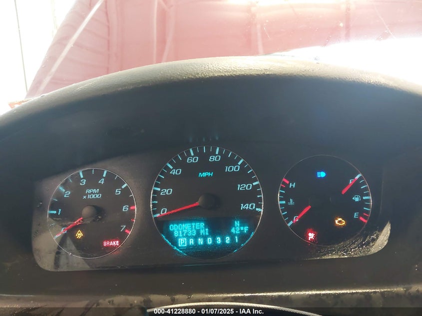 2009 CHEVROLET IMPALA VIN: 2G1WT57K391236531