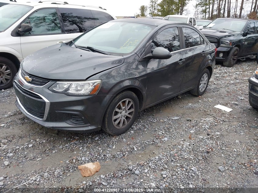 2017 CHEVROLET SONIC VIN: 1G1JD5SH1H4151855