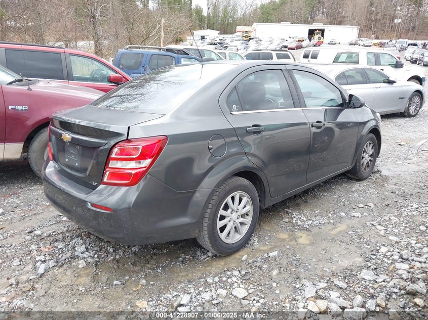 2017 CHEVROLET SONIC VIN: 1G1JD5SH1H4151855