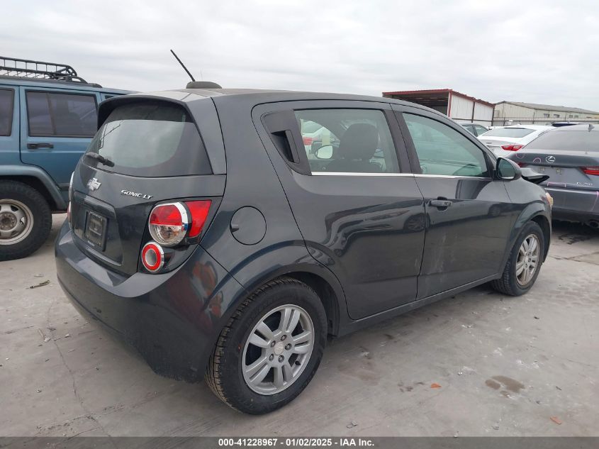 VIN 1G1JC6SG4G4148141 2016 CHEVROLET SONIC no.4