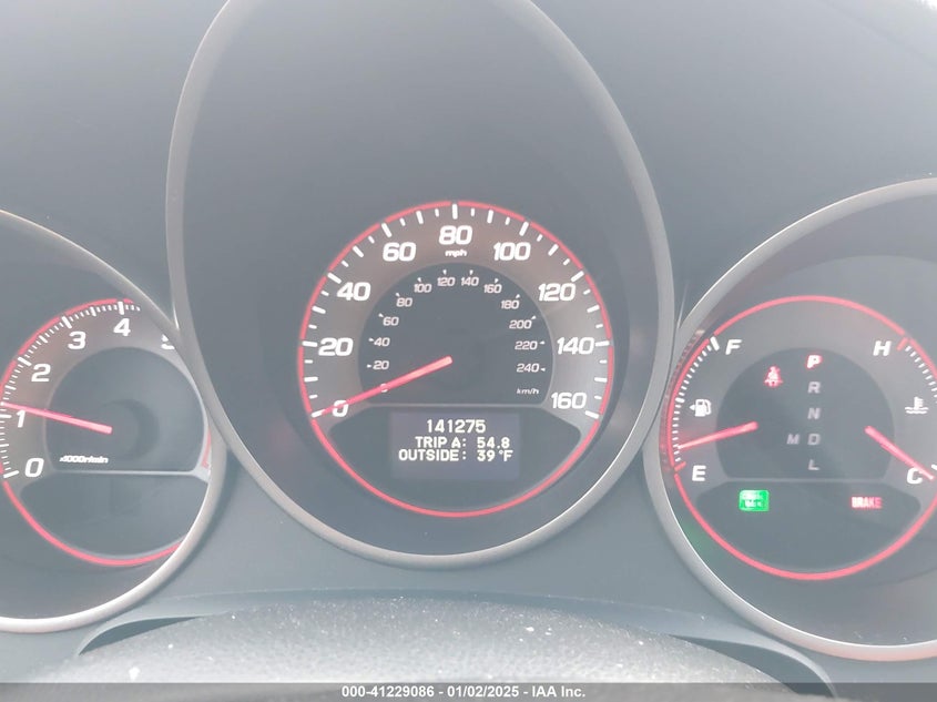 2007 ACURA TL VIN: 19UUA76597A016651