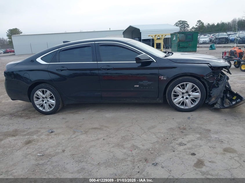 2016 CHEVROLET IMPALA VIN: 2G11Z5SA1G9132769