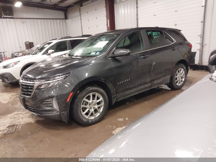 VIN 2GNAXUEV4N6155037 2022 Chevrolet Equinox, Awd Lt no.2