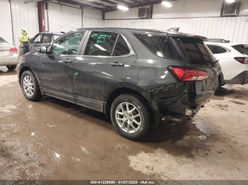 VIN 2GNAXUEV4N6155037 2022 Chevrolet Equinox, Awd Lt no.3