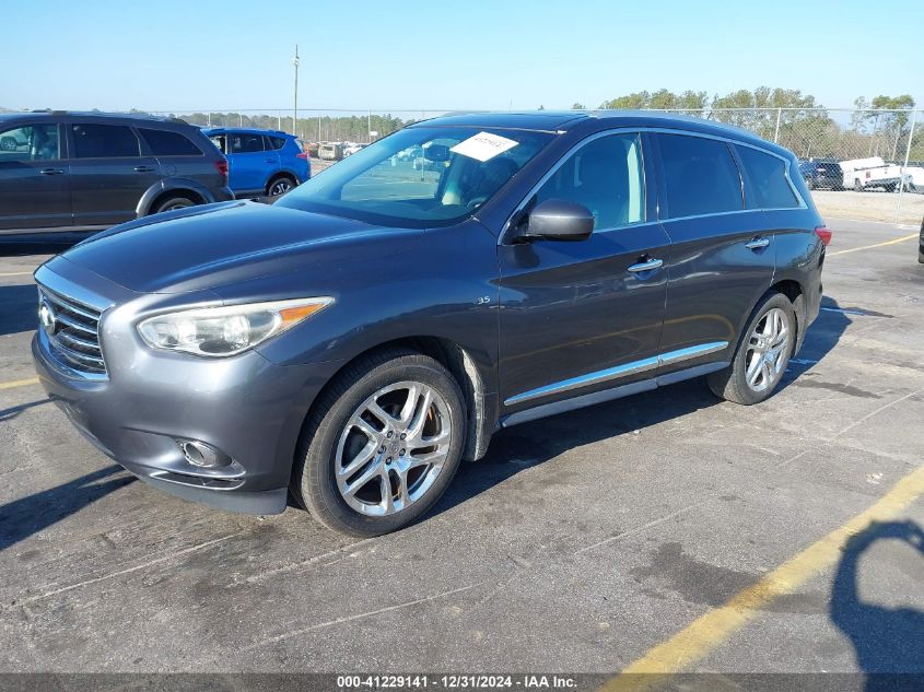 VIN 5N1AL0MN8EC537931 2014 Infiniti QX60 no.2