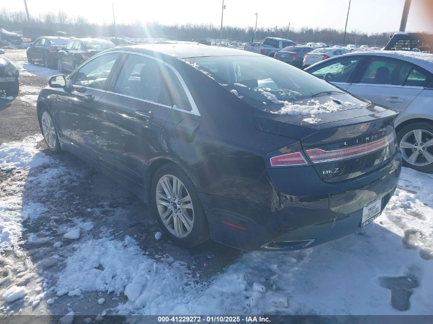 VIN 3LN6L2G93GR602625 2016 Lincoln MKZ no.3