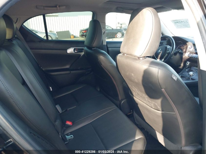 2013 Lexus Ct 200H VIN: JTHKD5BH3D2171914 Lot: 41229286