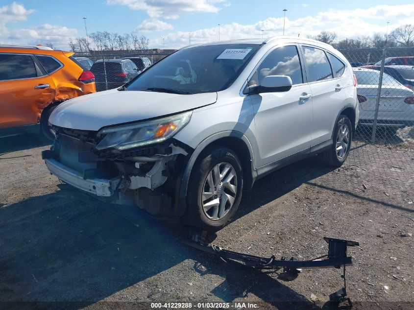 VIN 5J6RM3H79FL008534 2015 Honda CR-V, Ex-L no.2