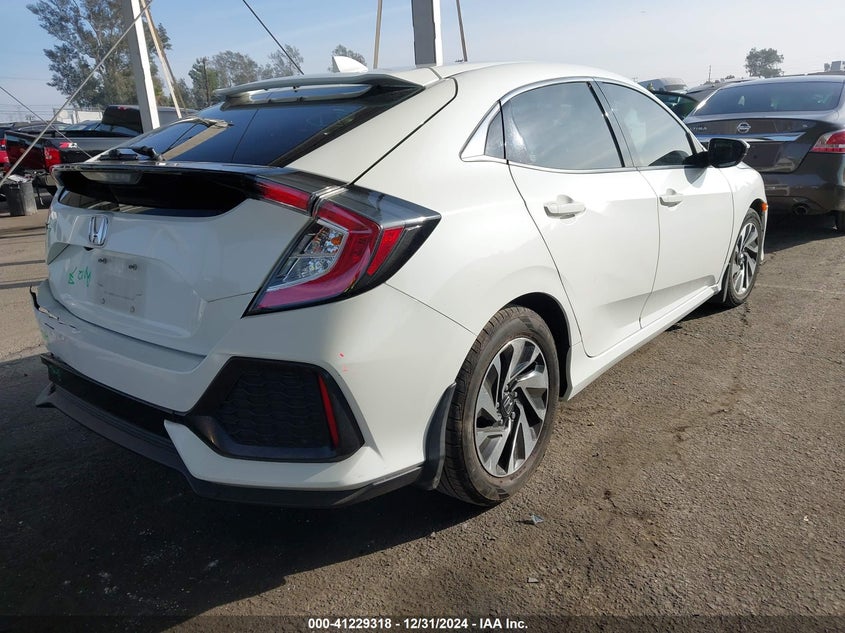2017 HONDA CIVIC VIN: SHHFK7H25HU419301