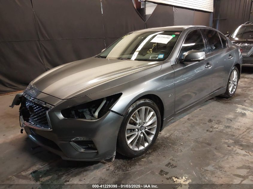 VIN JN1EV7AR0JM610314 2018 INFINITI Q50 no.2