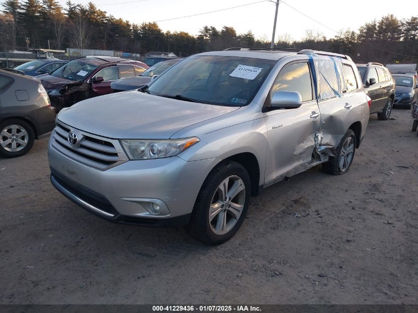 VIN 5TDYK3EH1DS138016 2013 Toyota Highlander, Limit... no.2