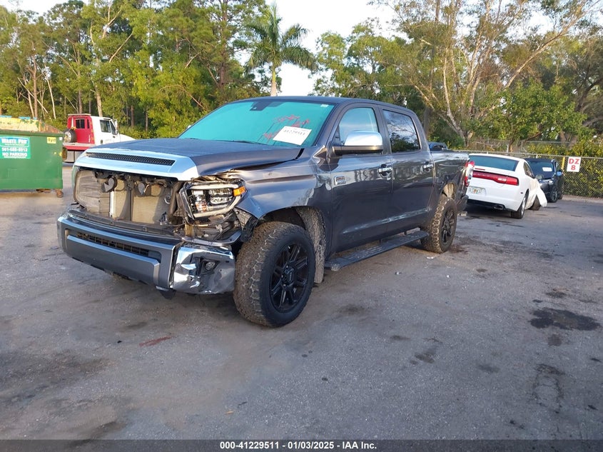 Vin: 5tfay5f12lx934523, lot: 41719834, toyota tundra 1794 edition 20202