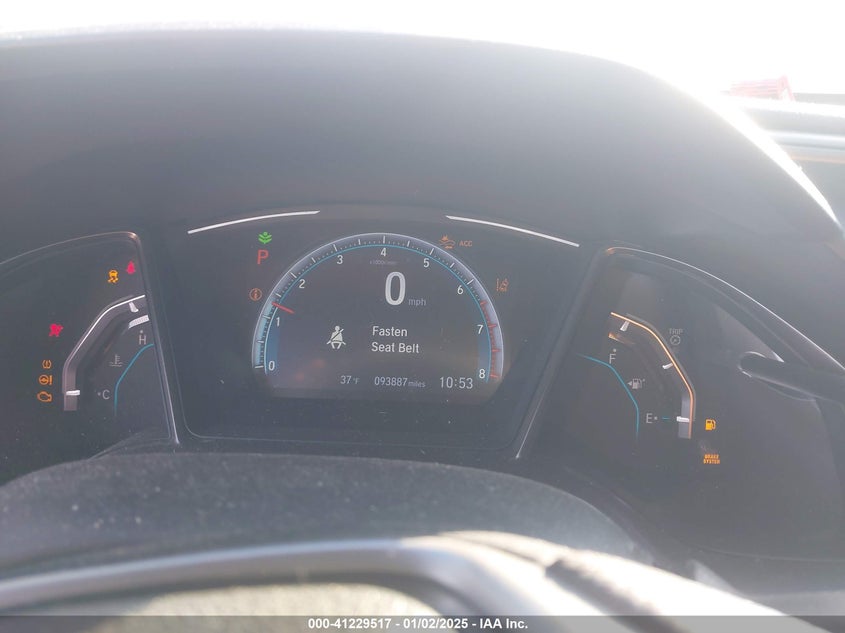 2019 HONDA CIVIC VIN: SHHFK7H68KU226778