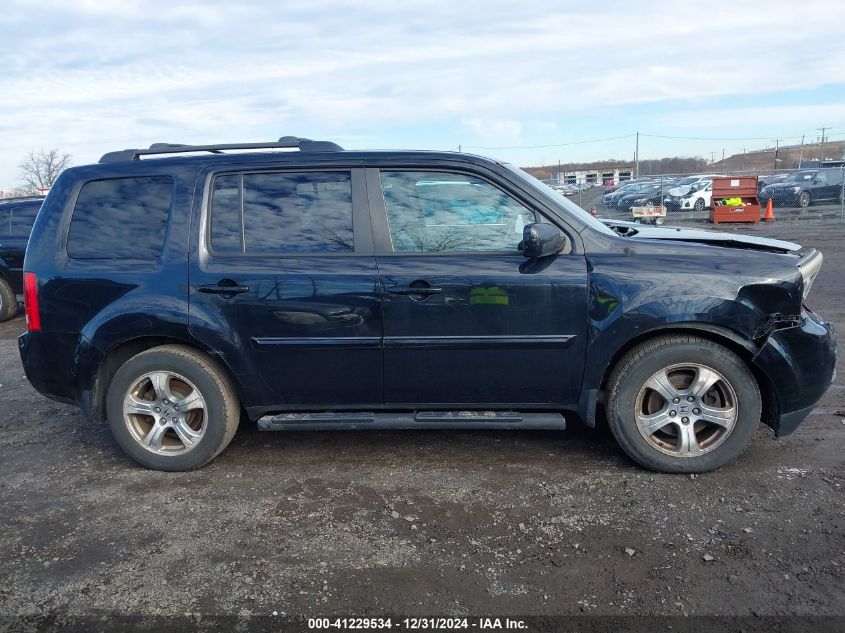 VIN 5FNYF4H75EB007593 2014 Honda Pilot, Ex-L no.13