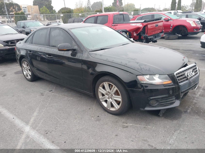 2010 AUDI A4 VIN: WAUAFAFL9AN038497