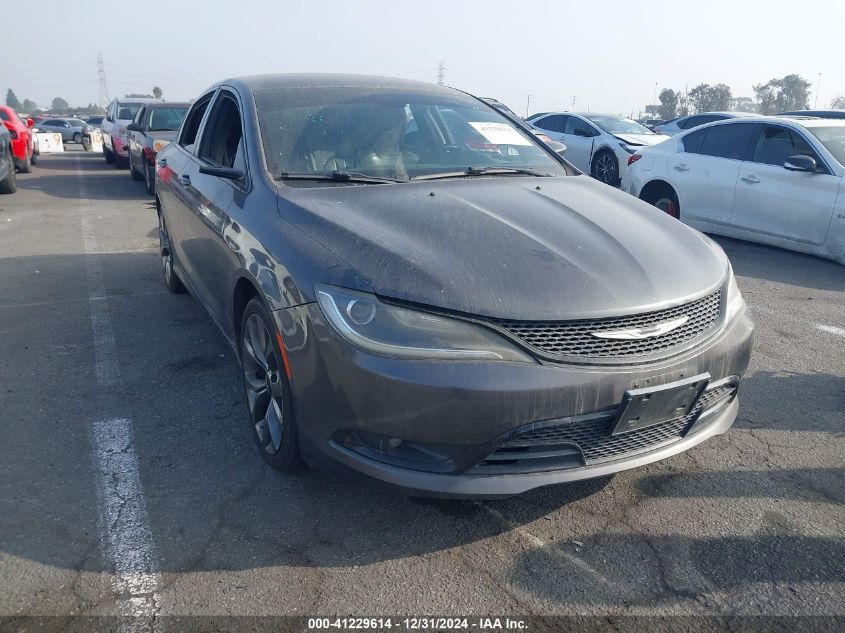 2015 Chrysler 200, S