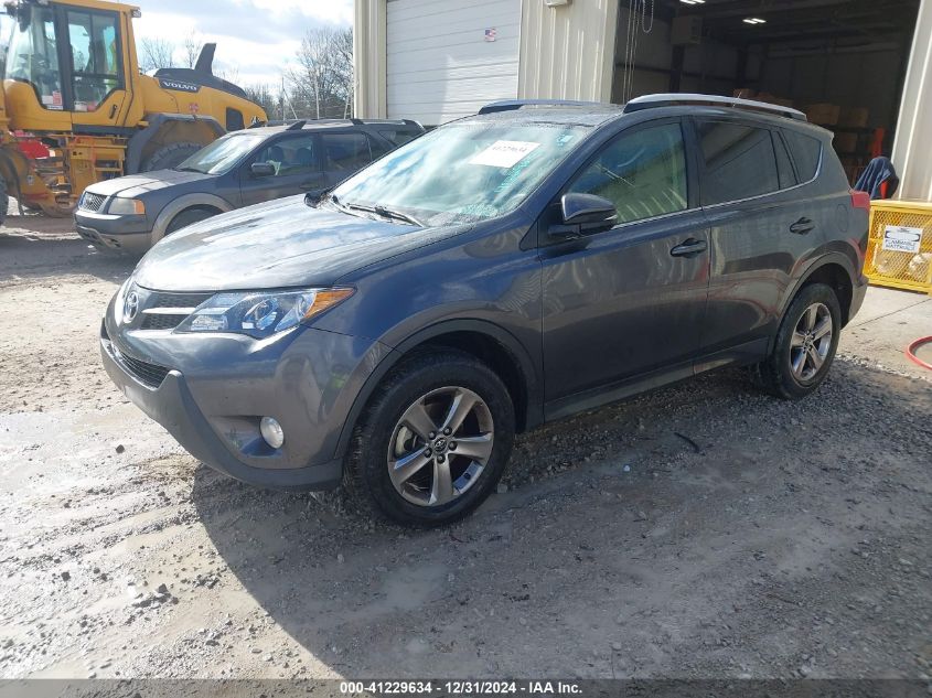 VIN JTMRFREV8FD118023 2015 Toyota RAV4, Xle no.2