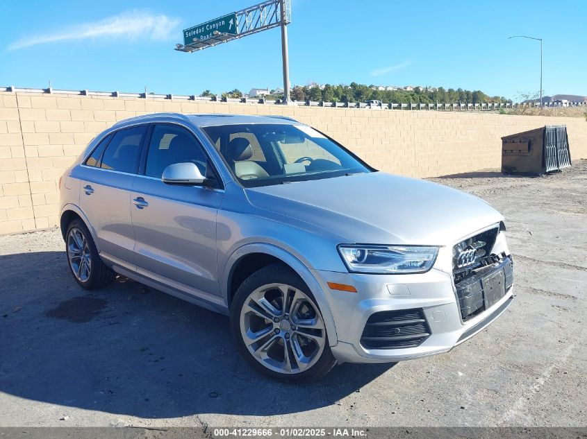 VIN WA1BFCFS2GR018713 2016 Audi Q3, 2.0T Premium Plus no.1