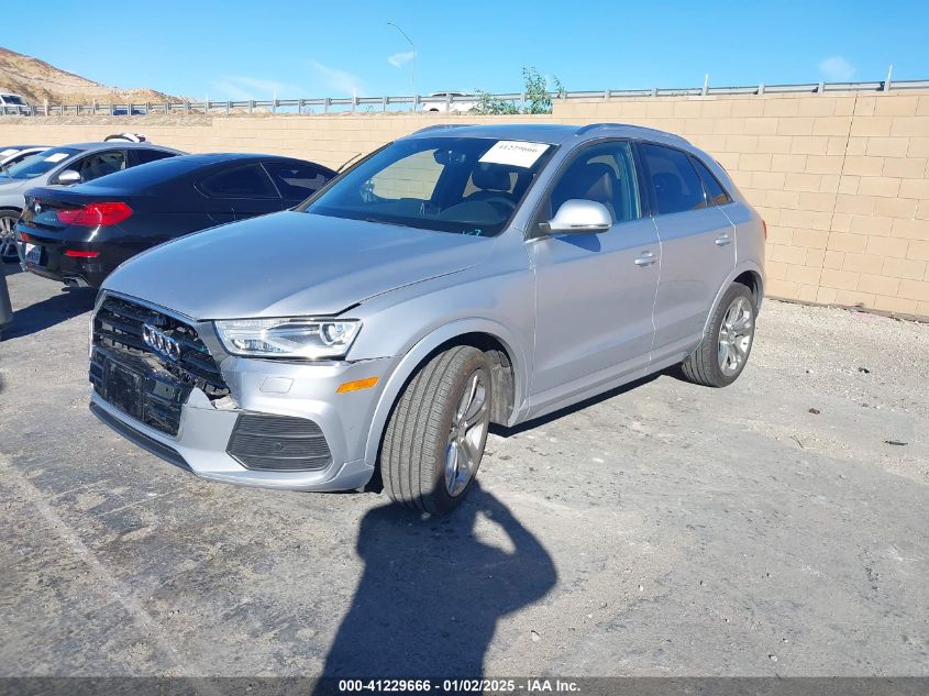 2016 AUDI Q3 2.0T PREMIUM PLUS - WA1BFCFS2GR018713