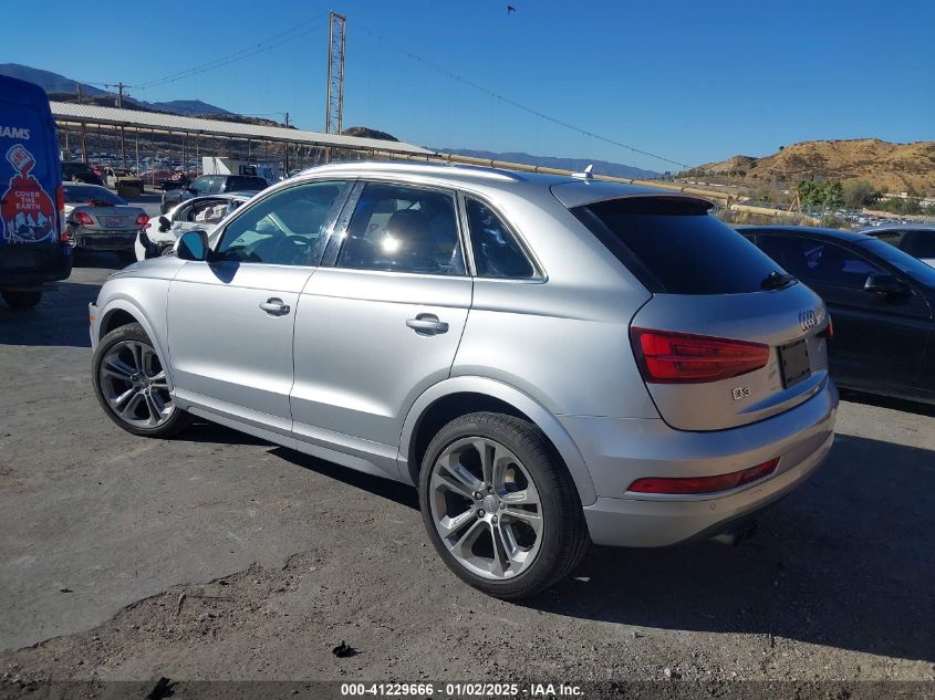 2016 AUDI Q3 2.0T PREMIUM PLUS - WA1BFCFS2GR018713