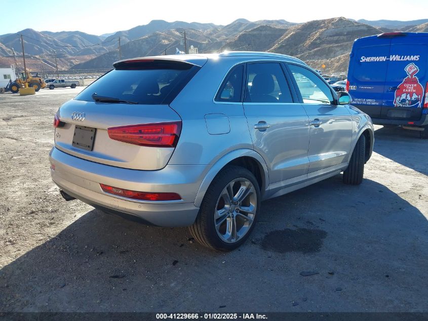 2016 AUDI Q3 2.0T PREMIUM PLUS - WA1BFCFS2GR018713