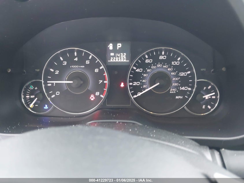 2011 SUBARU LEGACY VIN: 4S3BMBA66B3223267