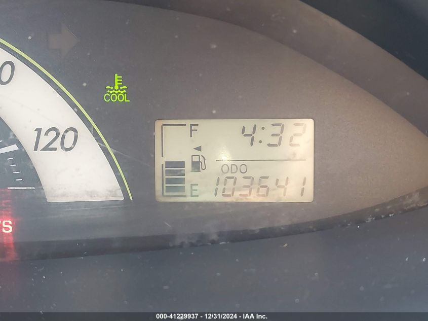 2007 Toyota Yaris VIN: JTDBT923971105958 Lot: 41229937