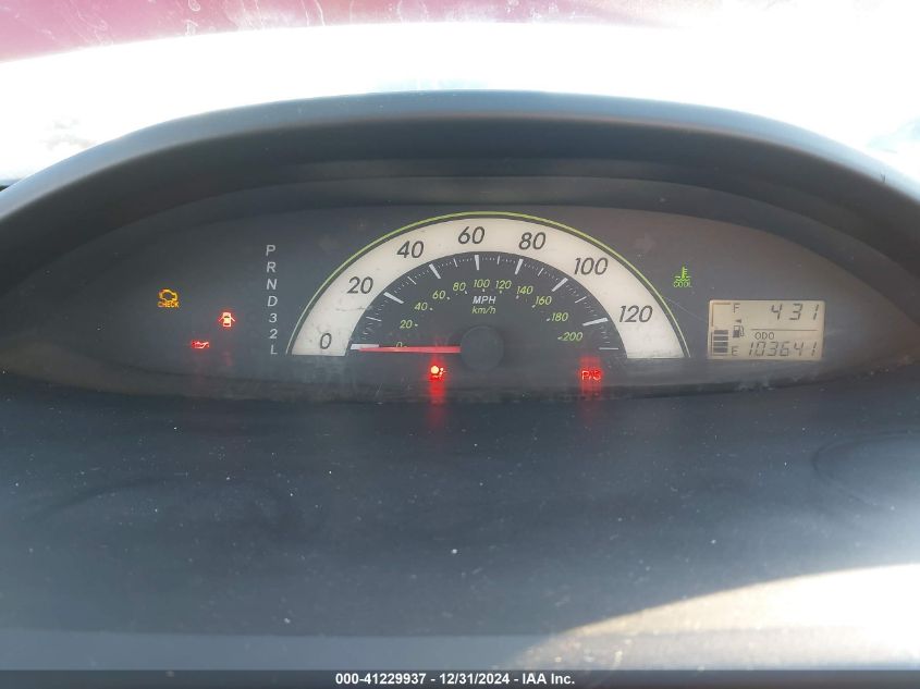 2007 Toyota Yaris VIN: JTDBT923971105958 Lot: 41229937