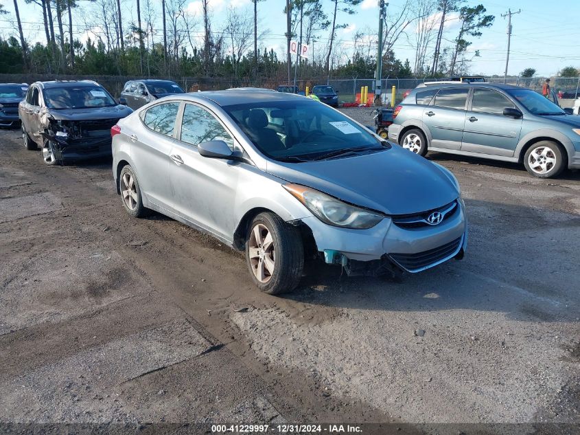 VIN KMHDH4AE0DU561420 2013 Hyundai Elantra, Gls no.1