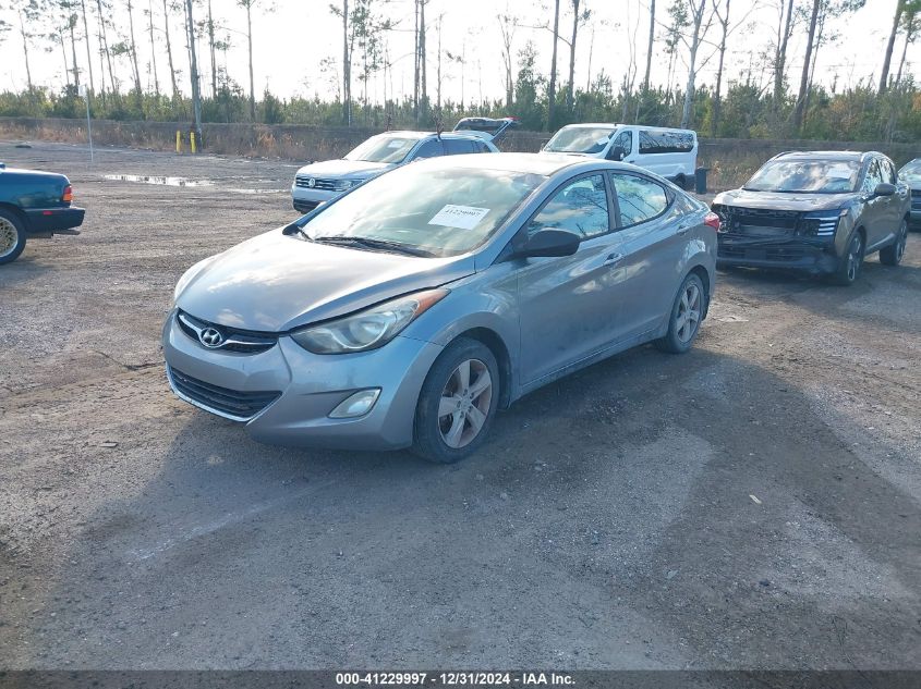 VIN KMHDH4AE0DU561420 2013 Hyundai Elantra, Gls no.2