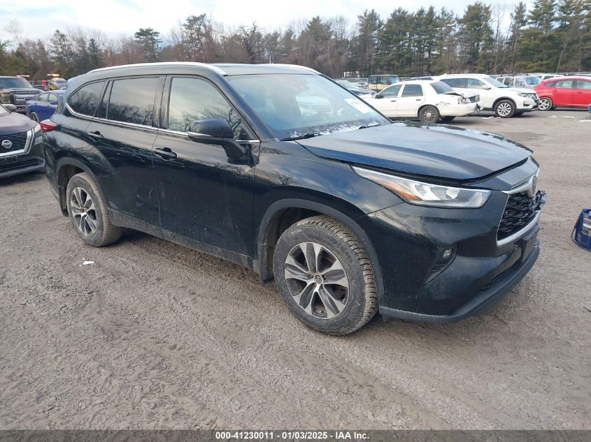 2020 TOYOTA HIGHLANDER XLE - 5TDHZRBH0LS506879