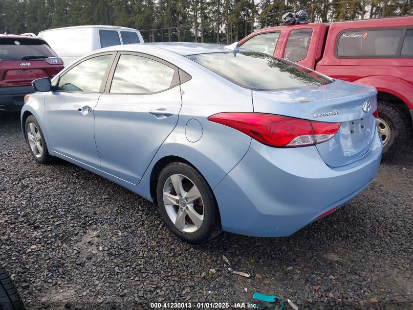 VIN KMHDH4AE5DU811279 2013 Hyundai Elantra, Gls (ul... no.3