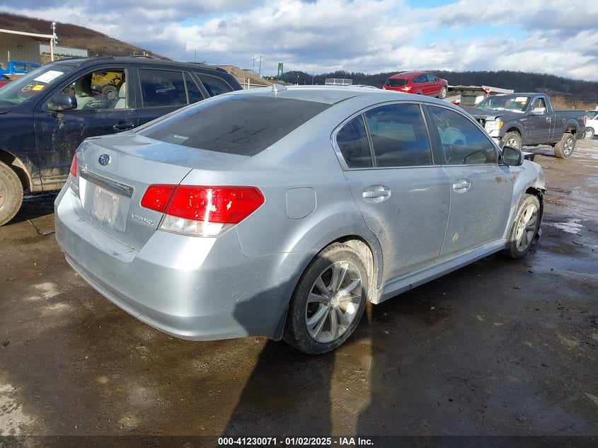 2014 SUBARU LEGACY VIN: 4S3BMCC67E3024168